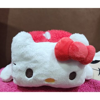 ตุ๊กตามือ✌️ ลิขสิทธิ์แท้💯 ที่ใส่ทิชชู คิตตี้ Kitty ป้าย Sanrio ขนาด 14" สภาพ 99%