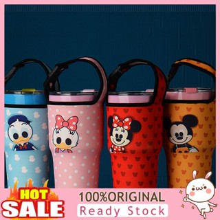 [B_398] Mickey Bear Fish Beverage Cup Mug Cover for Yeti Rambler Glass Bag Holder Sleeve