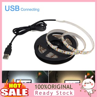 [B_398] สายไฟ Led Dc 5V Usb 3528 0.5 1 2 3 4 5 เมตร สําหรับตกแต่งพื้นหลังตู้เสื้อผ้า ทีวี