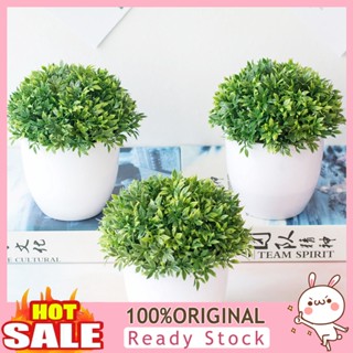 [B_398] Artificial Plant Realistic Vivid Green Ball Miniascape Wedding