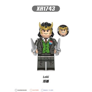 ของเล่นตัวต่อเลโก้ พลาสติก รูป Loki Series Moby Marvel เพื่อการเรียนรู้ สําหรับเด็ก