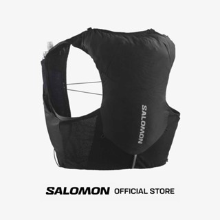 SALOMON ADV SKIN 5 WITH FLASKS กระเป๋า กระเป๋าใส่น้ำ สำหรับวิ่งเทรล ความจุ 5 ลิตร UNISEX