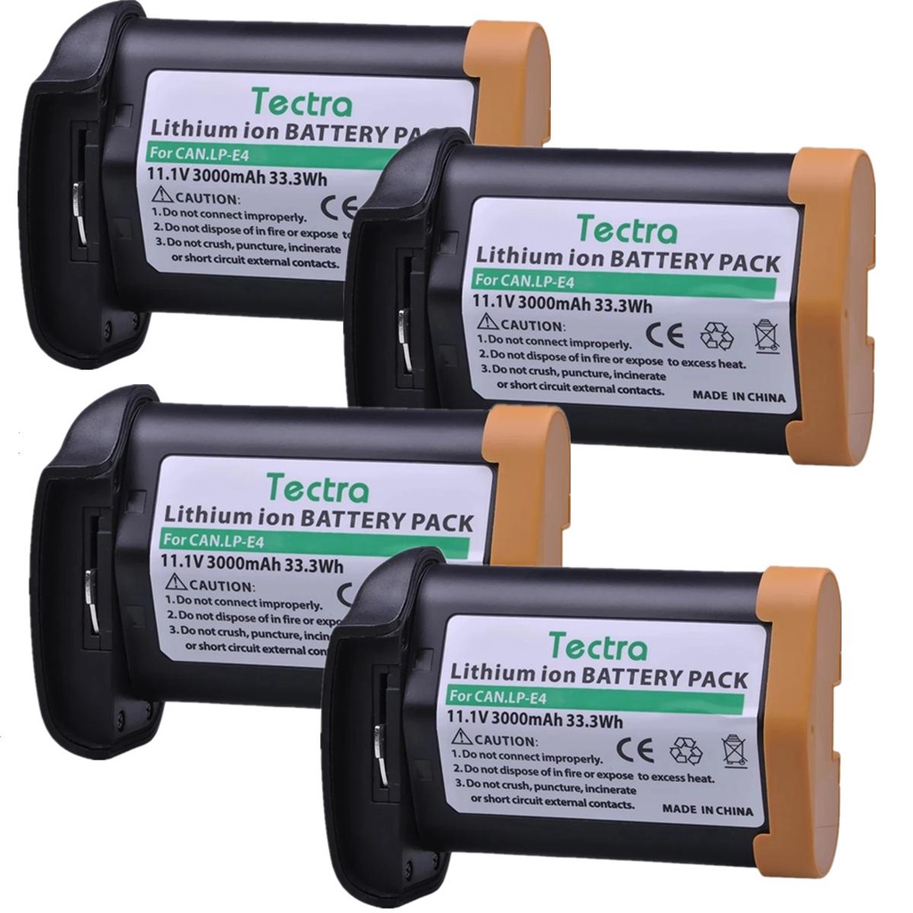 2600มิลลิแอมป์ชั่วโมง LPE4 EOS1DX LP-E4N แบตเตอรี่ Li-Ion แบบชาร์จไฟได้สำหรับ Canon EOS 1D Mark III EOS-1D Mark IV EOS M