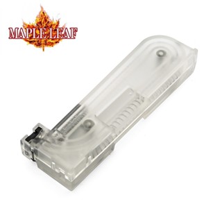 Maple Leaf VSR-10 / MLC-338 30rd Transparent Magazine อะไหล่แต่ง สำหรับ บีบี แอร์ซอฟต์เท่านั้น