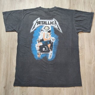 METALLICA RIDE THE LIGHTING เสื้อวง เสื้อทัวร์ ลายเมทาลิก้า