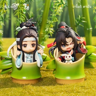 💞ขายใหญ่💞Demon Dao Patriarch Wei Wuxian Lan Wangji รุ่นวันเกิด รุ่น Q ทำมือ Qingcang Anime Peripherals