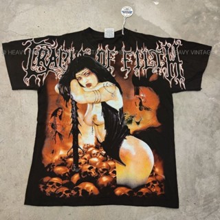 CRADLE OF FILTH BOOTLEG เสื้อวง เสื้อทัวร์ ลายเดือด ร้อนแรง