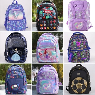 กระเป๋านักเรียนลายการ์ตูน smiggle ออสเตรเลียกระเป๋าเป้สำหรับนักเรียนประถมและมัธยมกระเป๋าสะพายหลังความจุใหญ่สำหรับเด็กราค