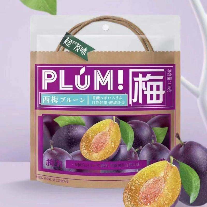 ส่งเร็ว⚡️ PLUM Prunes dried persimmons ลูกพรุมลูกพรัมอบแห้ง ขนาด 106 กรัม ลูกพลัมอบแห้ง ลูกพรุนอบแห้