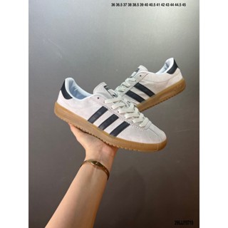 Adidas Originals Bermuda รองเท้ากีฬา รองเท้าวิ่ง กันลื่น ทนต่อการขัดถู สไตล์วินเทจ