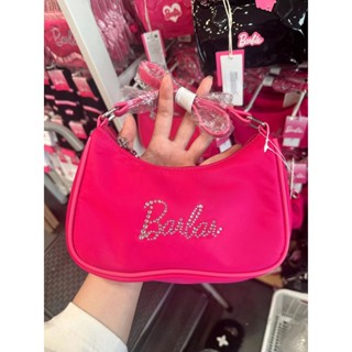 ✾2023 New Underarm Bag Barbie Powder Series Nylon American Shoulder Bag Handbag Female Niche Design Bag