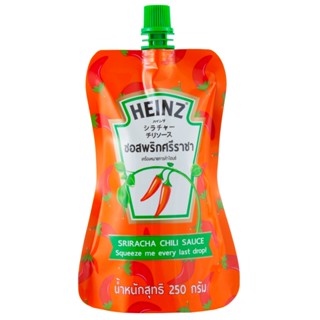 ไฮนซ์ซอสพริกศรีราชา 250กรัม  /  Heinz Sriracha Chili Sauce 250g.