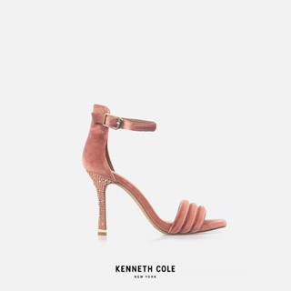 KENNETH COLE รองเท้าส้นสูงผู้หญิง รุ่น HART SANDAL สีโอรส ( HEL - KL22HRT03-243 )