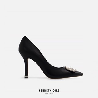 KENNETH COLE รองเท้าส้นสูงผู้หญิง รุ่น ROMI JEWEL PUMP สีดำ ( HEL - KL22RJP01-001 )