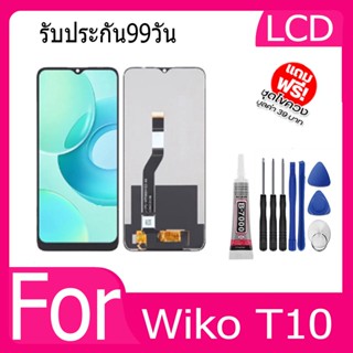 หน้าจอ LCD Display จอ + ทัช wiko T10 อะไหล่มือถือ จอพร้อมทัชสกรีน wiko T10 แถมไขควง