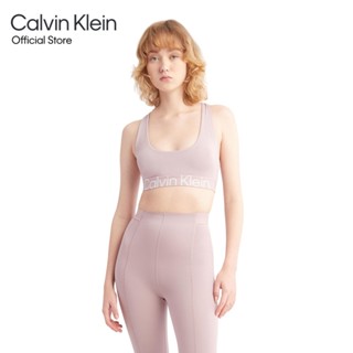 CALVIN KLEIN สปอร์ตบราผู้หญิง (Removable padding) รุ่น 4WS3K115 630 - สีชมพู