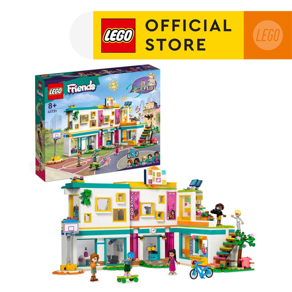 LEGO Friends 41731 Heartlake International School Building Toy Set (985 Pieces)