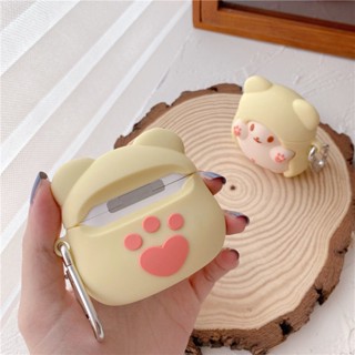 Mengmeng เคสหูฟังบลูทูธไร้สาย ลายหมีน่ารัก สําหรับ Airpods 1 2 pro3