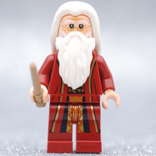 LEGO Albus Dumbledore Dark Red Robe Harry Potter