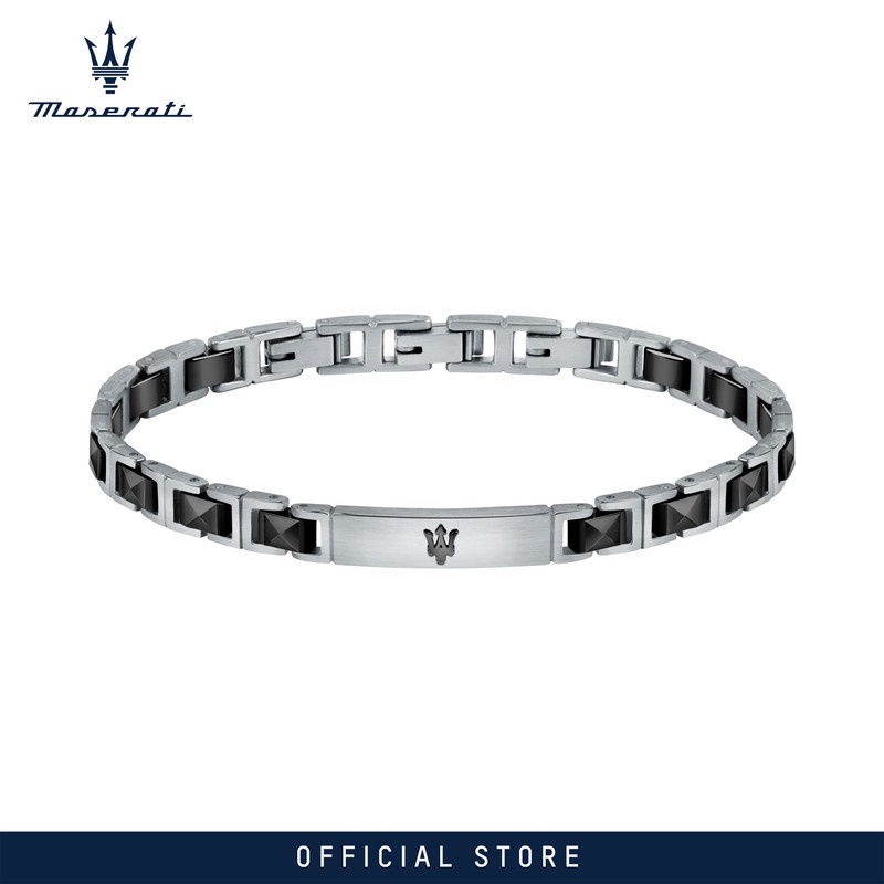 Maserati Ceramic Collection 210mm Men's กำไลข้อมือ JM420ATI06