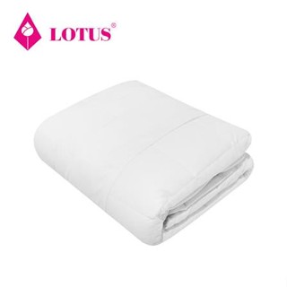 ผ้ารองกันเปื้อน QUEEN SIZE LOTUS FULL-FIT สีขาว