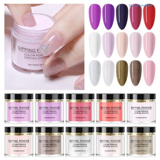 Calciummj 10ml Nail Dipping Powder Safe Ingredients Bright Color Stunning Visual Effect Wide Application