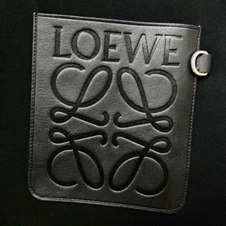 Loewe เสื้อยืดแขนสั้นลําลอง ทรงหลวม ปักลาย ระดับไฮเอนด์ แฟชั่นฤดูร้อน สําหรับผู้ชาย และผู้หญิง