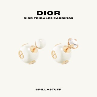 New🔥 Dior Tribales Earrings ต่างหูดิออร์ฝังคริสตัล