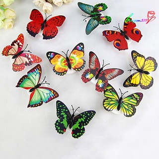 【AG】Butterfly Lamp Creative Decoration ABS Color Changing LED Night for Living Room