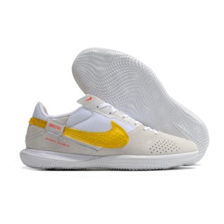 Nike รองเท้าหนัง ขนาดเล็ก สีเบจ Streetgato Eur39-45