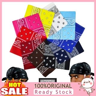 [B_398] Paisley Headband Bandana Scarf Headband Headwear Hairwrap Hair Accessories