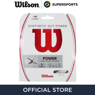 WILSON  Synthetic Gut Power 16 เอ็นไม้เทนนิส