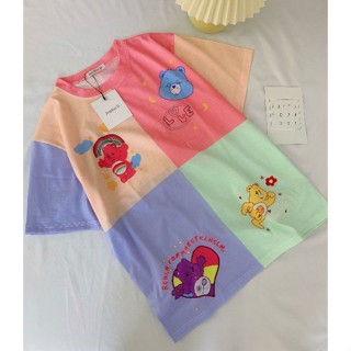 [สินค้าขายดี] minimarch shop ♥️เสื้อยืด Care bear 4 เฉดสี (emoji)