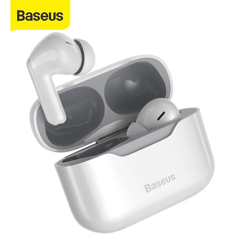 Baseus Simu Anc True หูฟังบลูทูธไร้สาย S1 Tws 5 . 0 สําหรับ หฟู ังบลทู ธ Iphone 12 Pro Max Xiaomi