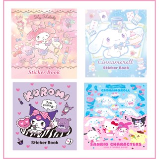 หนังสือสติกเกอร์ Sanrio My Melody Cinamoroll Kuromi ขนาดเล็ก