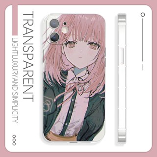 The two-dimensional Japanese shy girl mobile phone case earth cool is suitable for Apple 13 Honor 50 Xiaomi 12