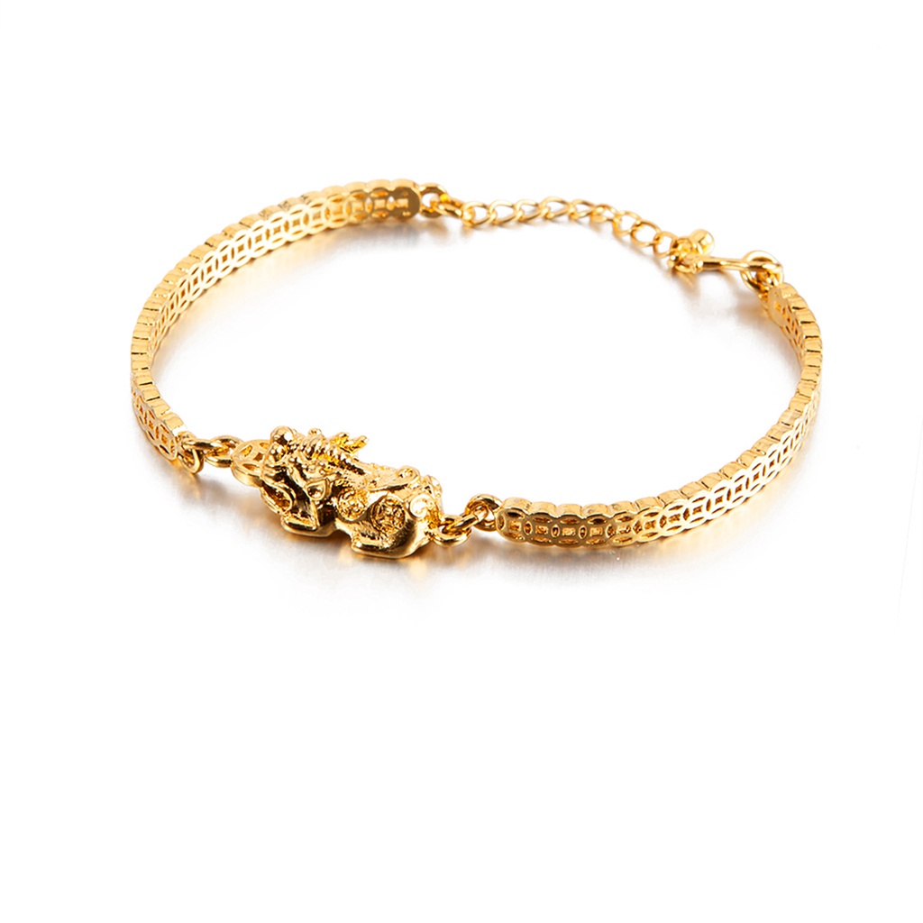 jewelry สร้อยข้อมือทองผู้หญิง สร้อยข้อมือแฟชั่น สร้อยข้อมือทอง สร้อยข้อมือ 400b