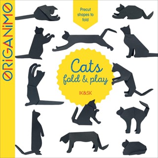 NEW! หนังสืออังกฤษ Cats: Fold and Play [Paperback]