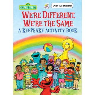 NEW! หนังสืออังกฤษ Were Different, Were the Same a Keepsake Activity Book (Sesame Street) [Paperback]