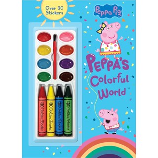 NEW! หนังสืออังกฤษ Peppas Colorful World (Peppa Pig) [Paperback]