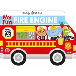 NEW! หนังสืออังกฤษ My Fun Fire Truck (My Fun Flap Books) (Board Book) [Hardcover]