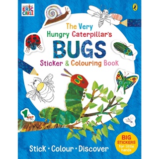 NEW! หนังสืออังกฤษ The Very Hungry Caterpillars Bugs Sticker and Colouring Book [Paperback]