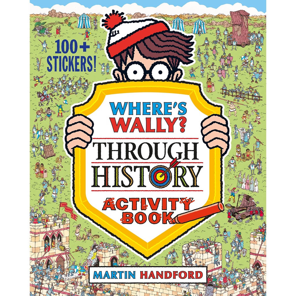 NEW! หนังสืออังกฤษ Where's Wally? through History : Activity Book (Where's Wally?) [Paperback]