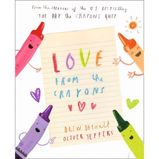 NEW! หนังสืออังกฤษ Love from the Crayons [Hardcover]