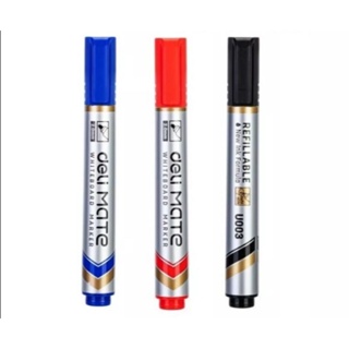 Deli U003 ปากกาไวท์บอร์ด ปลอดสารพิษ Dry Erase Whiteboard Marker ปากกาเขียนกระดาน