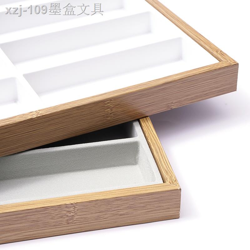 ◈✤ 7ชิ้น-12ชิ้น-18ชิ้น-24ชิ้นตาข่ายลายไม้กล่องเก็บแว่นตาถาดแสดงถาดใส่แว่นตา