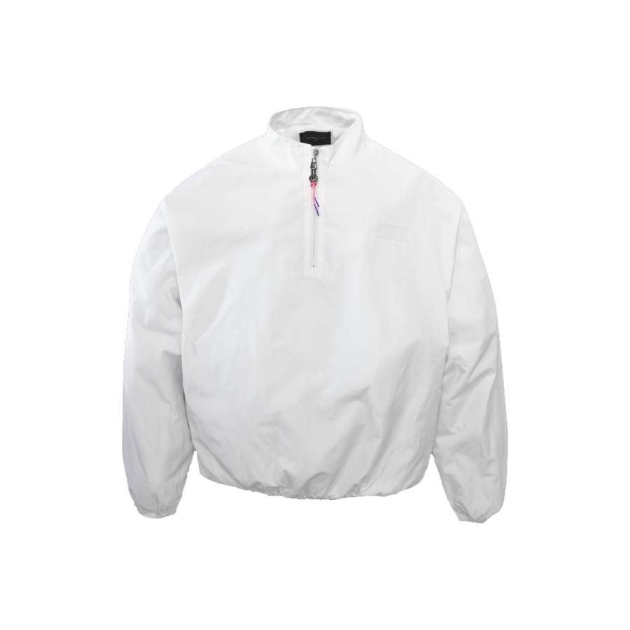 Incandescence Streak Track Jacket White | เสื้อแจ็คเก็ตผ้าร่มสีขาว รุ่น Streak