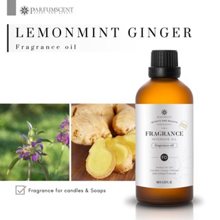 PARFUMSCENT หัวน้ำหอม Lemon Mint Ginger Fragrance Oil FOC507337