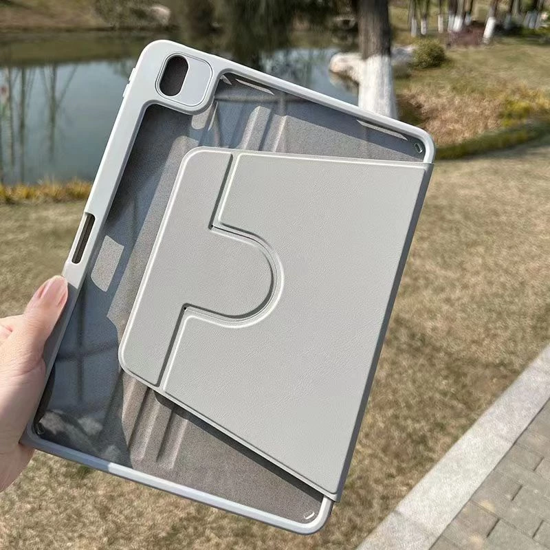 เคสไอแพดหมุนได้ 360 เคสไอเเพด Air6 Pro13 Air4 air5 Pro11 gen10 10.9 10.2 Gen9 Gen8 7 Air3 gen5 6 9.7 พร้อมช่องเก็บปากกา