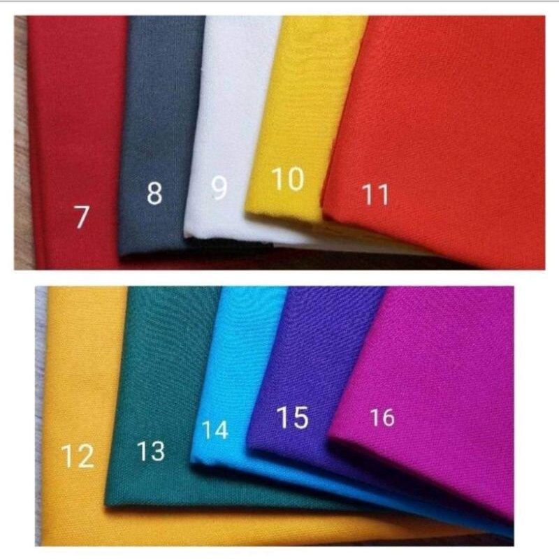 ผ้าแคนวาส 12ออนซ์ 28เฉดสี (90*110cm) ผ้าใบวาดรูป สำหรับงาน diy/painting ตัดยาวต่อเนื่องได้ค่ะ - รูปที่ 3